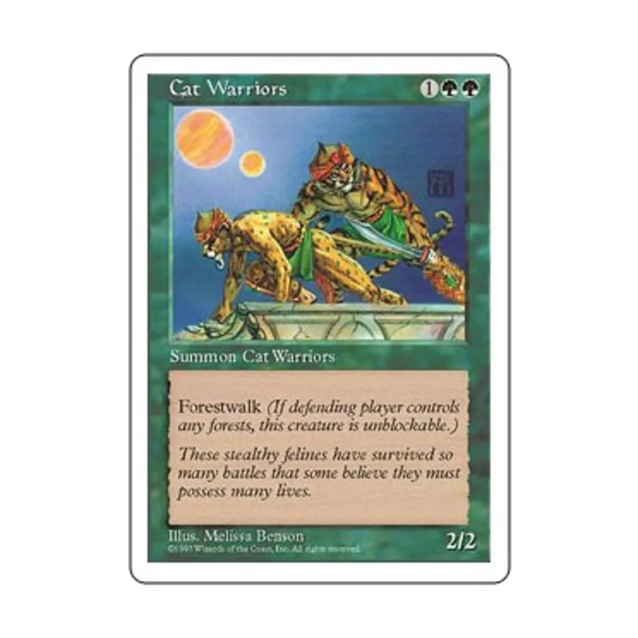 

CCG Коты-воины (К), MTG - 5th Edition
