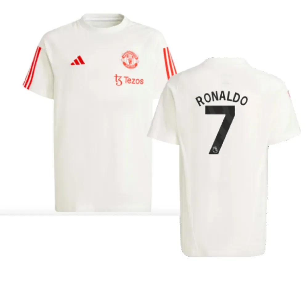 Тренировочная футболка Man Utd Ronaldo 7, Junior, Manchester United Fc, белый