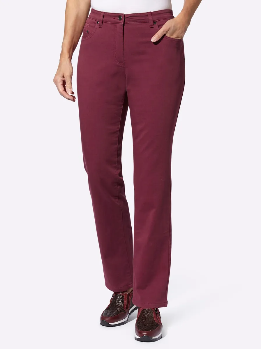 

Удобные джинсы в стиле casual (1 шт.) Casual Looks, лиловый