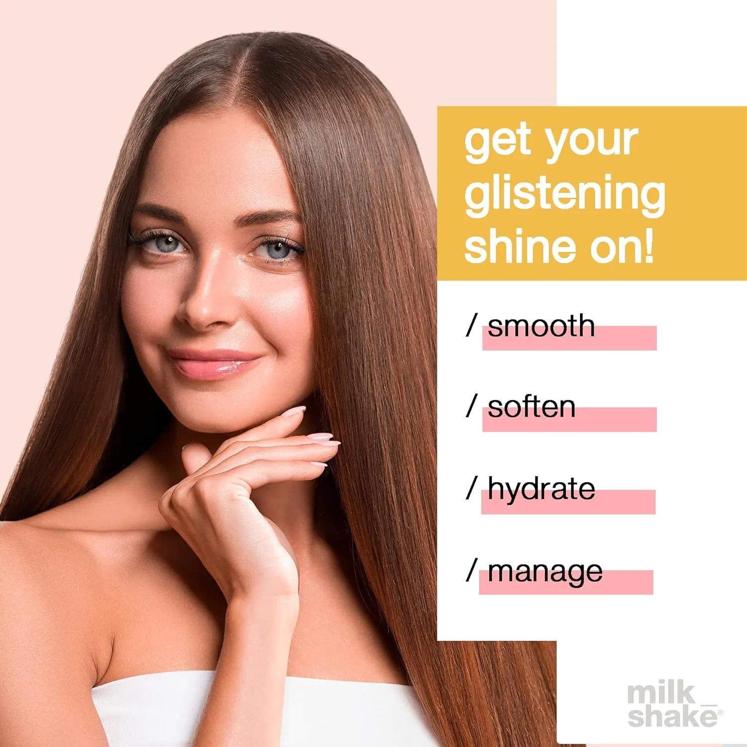 Молочко для волос milk_shake Glistening Milk, 125 мл ‎Milk_Shake — фото 3