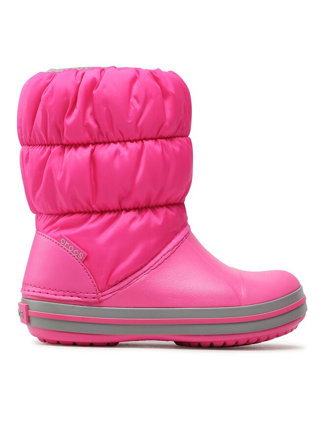 

Зимние сапоги Winter Puff Boot Kids 14613-6TR Crocs, розовый