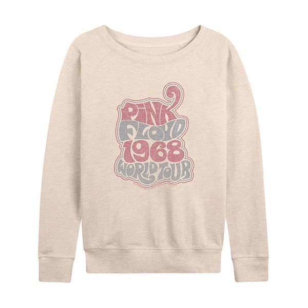 

Футболка с длинным рукавом Women's Pink Floyd Groovy Retro French Terry Licensed Character, Beige, Розовый, Футболка с длинным рукавом Women's Pink Floyd Groovy Retro French Terry Licensed Character, Beige