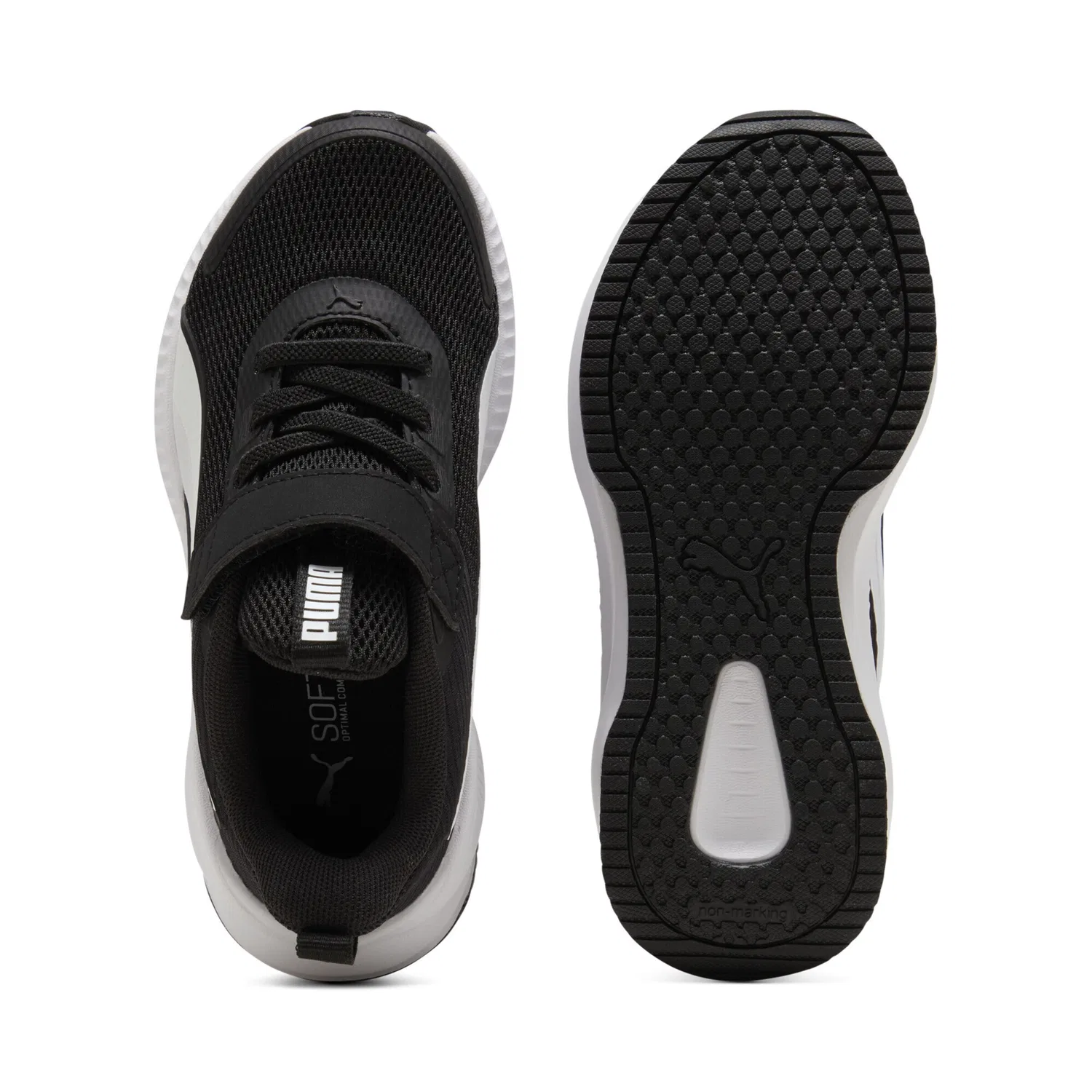 Кроссовки Puma Athletic Shoes Flyer 4 черного цвета — фото 3