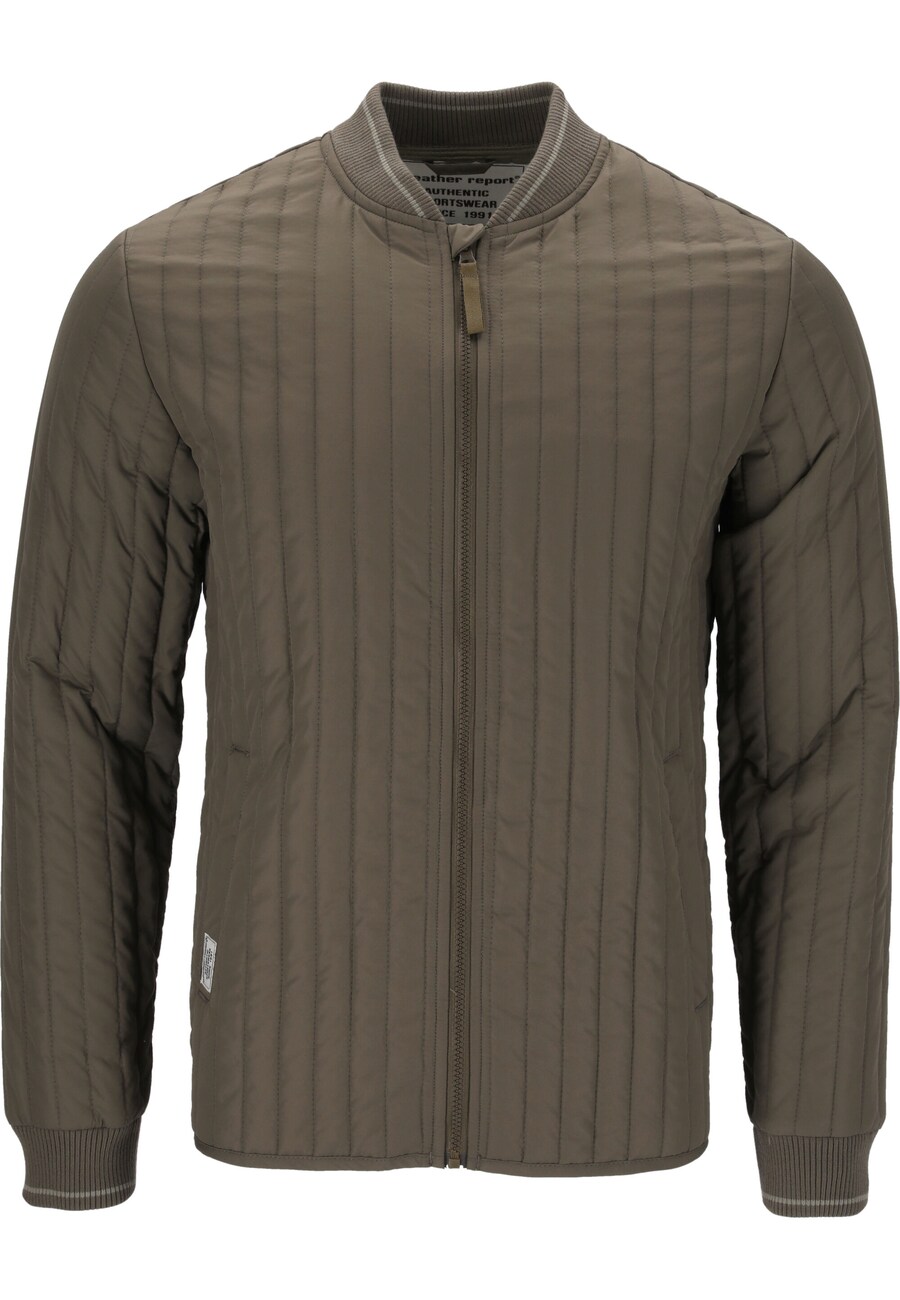 

Термо пуховик Weather Report Outdoor jacket, оливковый