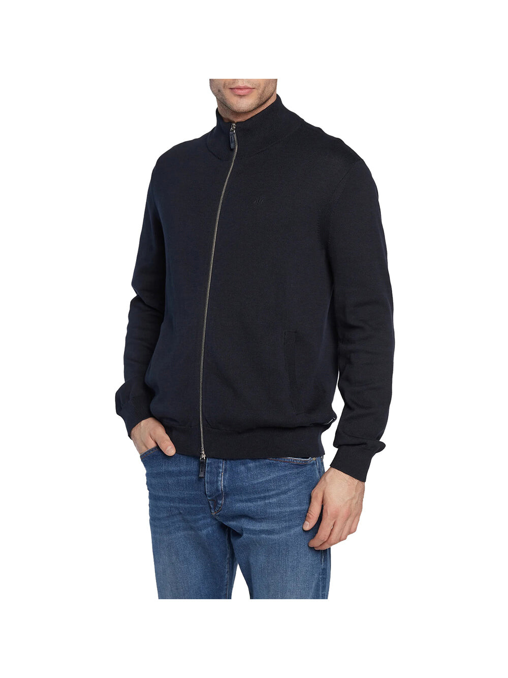 

Синий мужской кардиган Armani Exchange