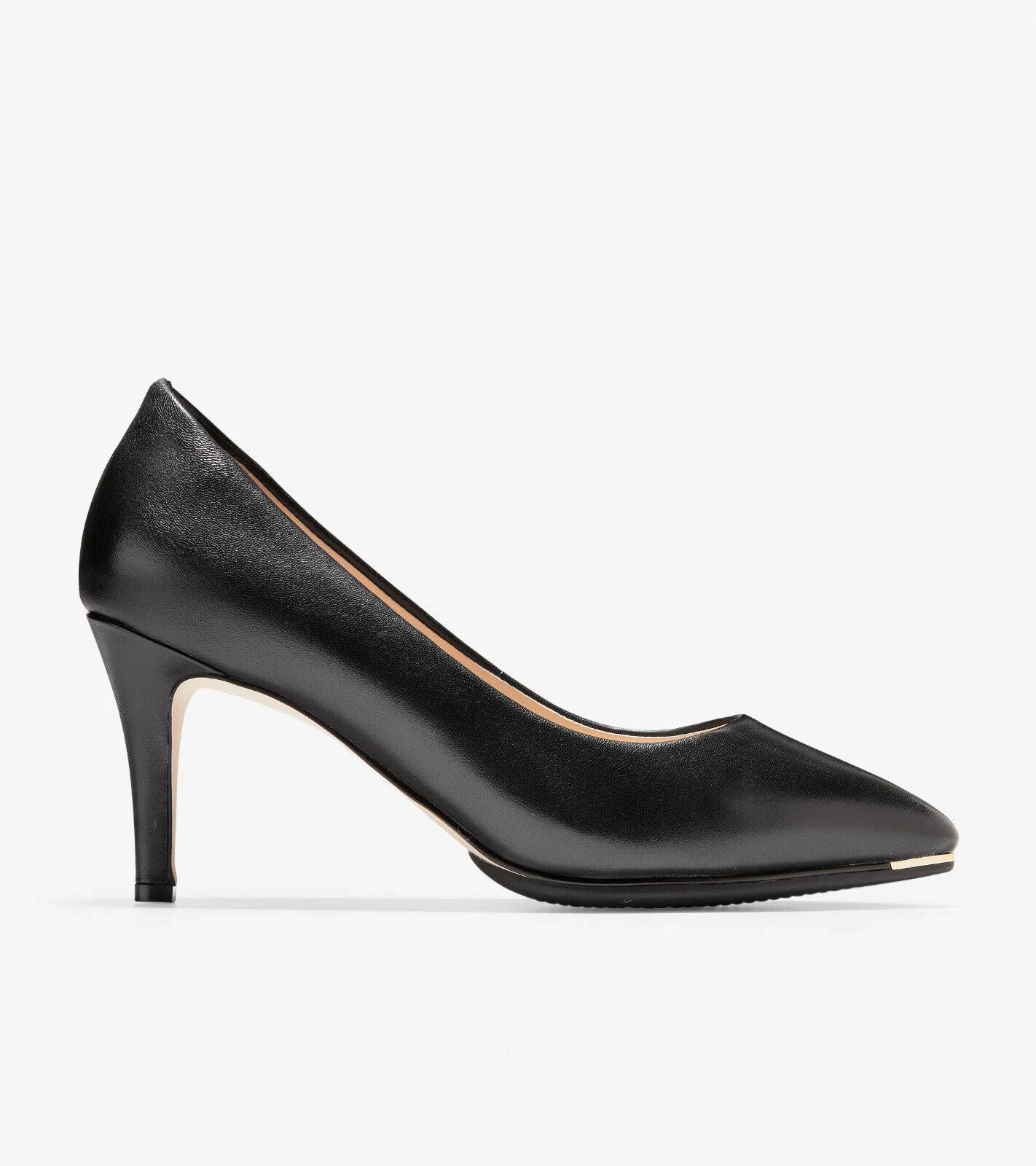 Туфли-лодочки Cole Haan Grand Ambition Pump женские US 9.5 черные кожаные на шпильке RHS3646 — фото 2