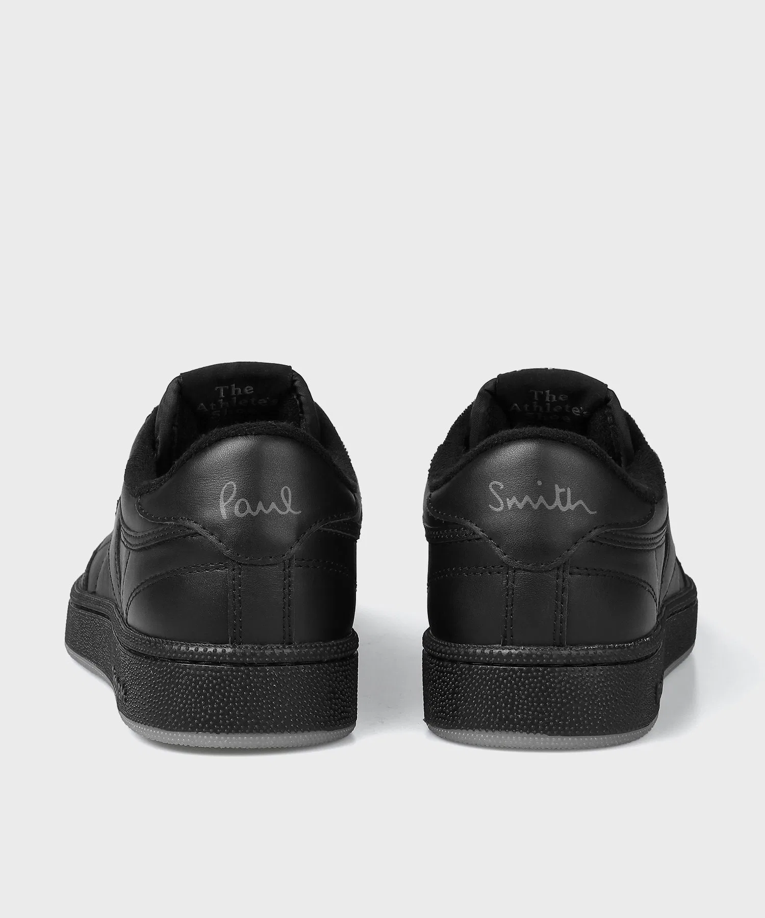 Унисекс кроссовки из натуральной кожи Paul Smith + Reebok CLUB C 85 VINTAGE чёрные — фото 4