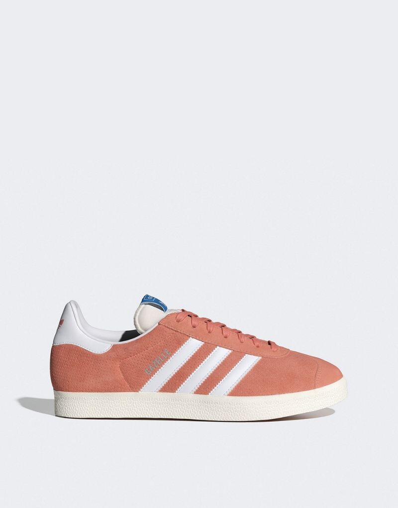 

Персиково-белые кроссовки adidas Gazelle, Белый, Персиково-белые кроссовки adidas Gazelle