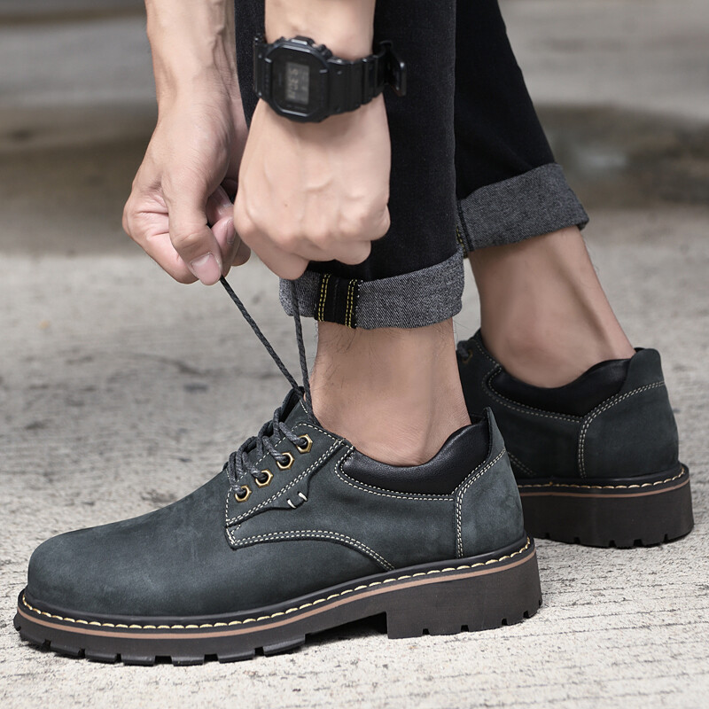 Туфли мужские Men"s Casual Men Low-Top Extravagant, серый — фото 2