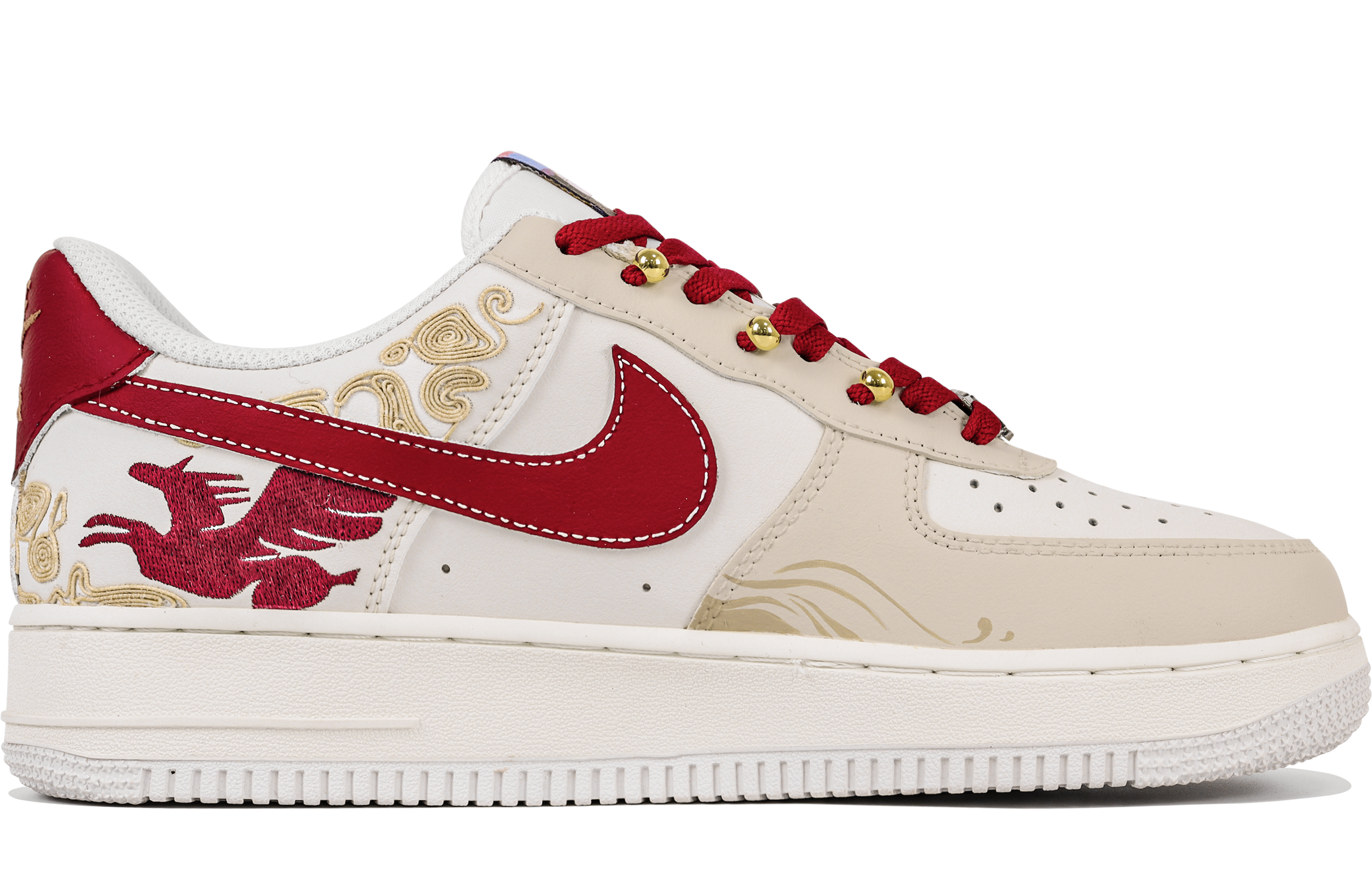 Nike Кроссовки Air Force 1 Skateboard мужские низкие red — фото 3