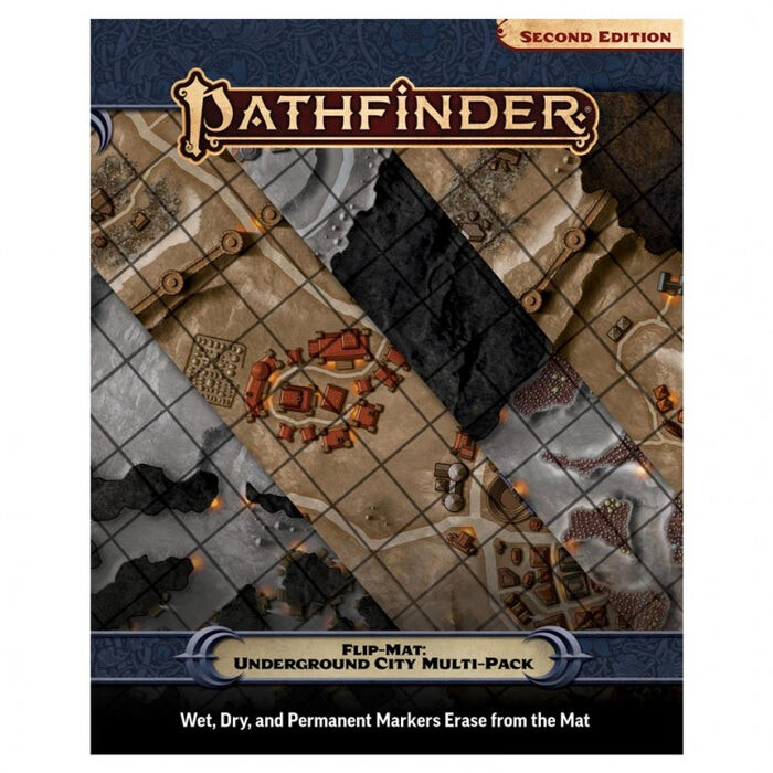 

Ролевая игра Paizo PathFinder 2nd Edition - Flip-Mat - Underground City