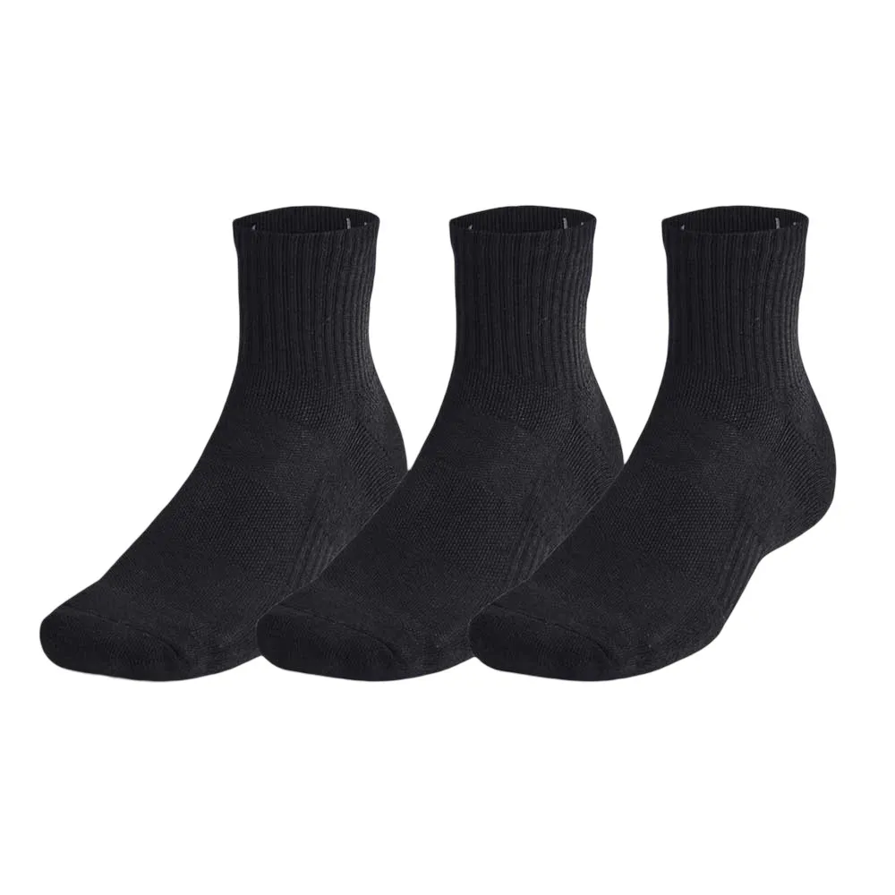 

Носки 3 шт Under Armour TC Quarter long, черный