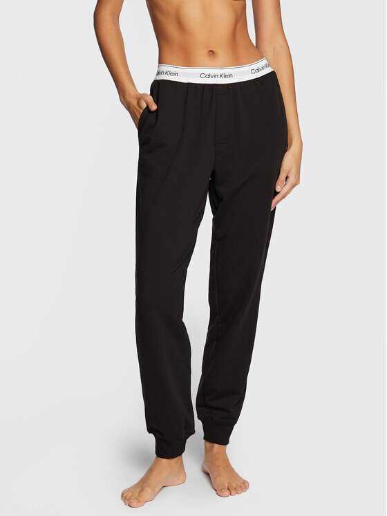 

Пижамные штаны свободного кроя Calvin Klein, черный