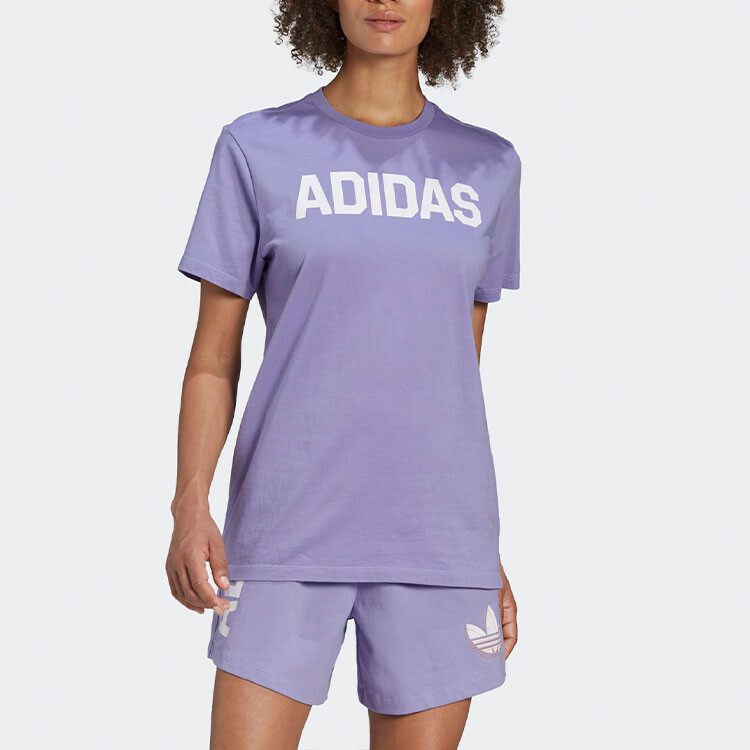 

Футболка женская фиолетовая Adidas Originals