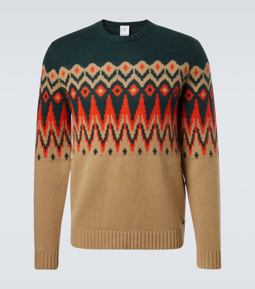 

Свитер Ron Fair Isle из кашемира Bogner, Beige/Green/Orange