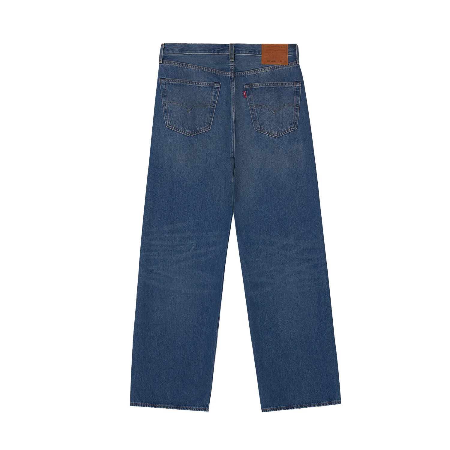 Levis Джинсы мужские Medium синие прямого кроя — фото 3