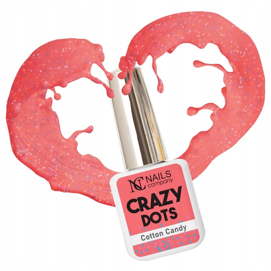 

Гибридный лак для ногтей NC Nails Crazy Dots Cotton Candy