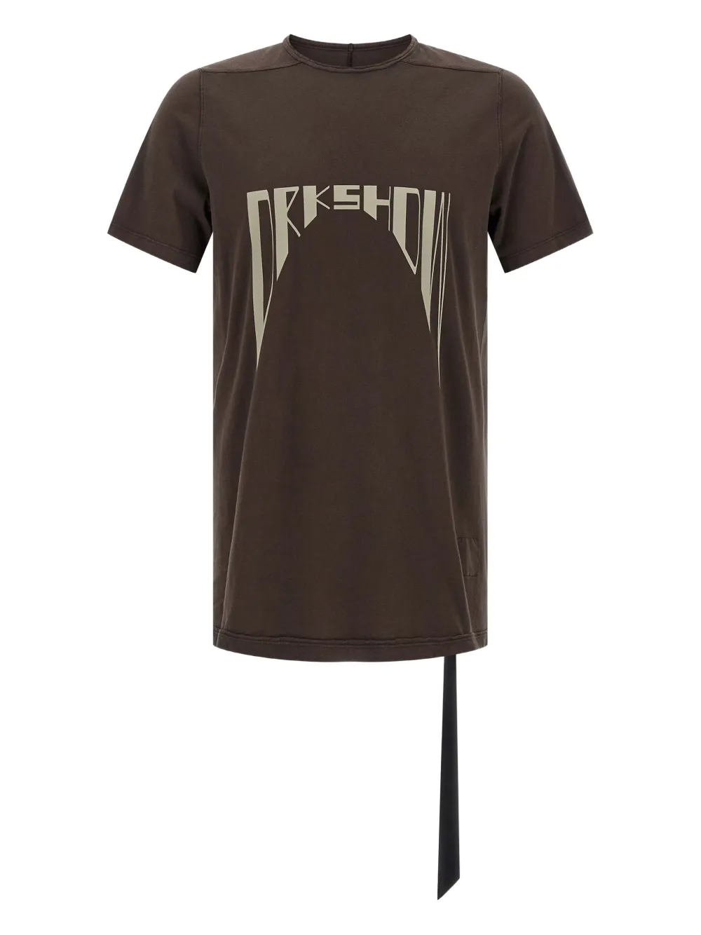 

Футболка с графическим принтом Level T Rick Owens DRKSHDW, коричневый