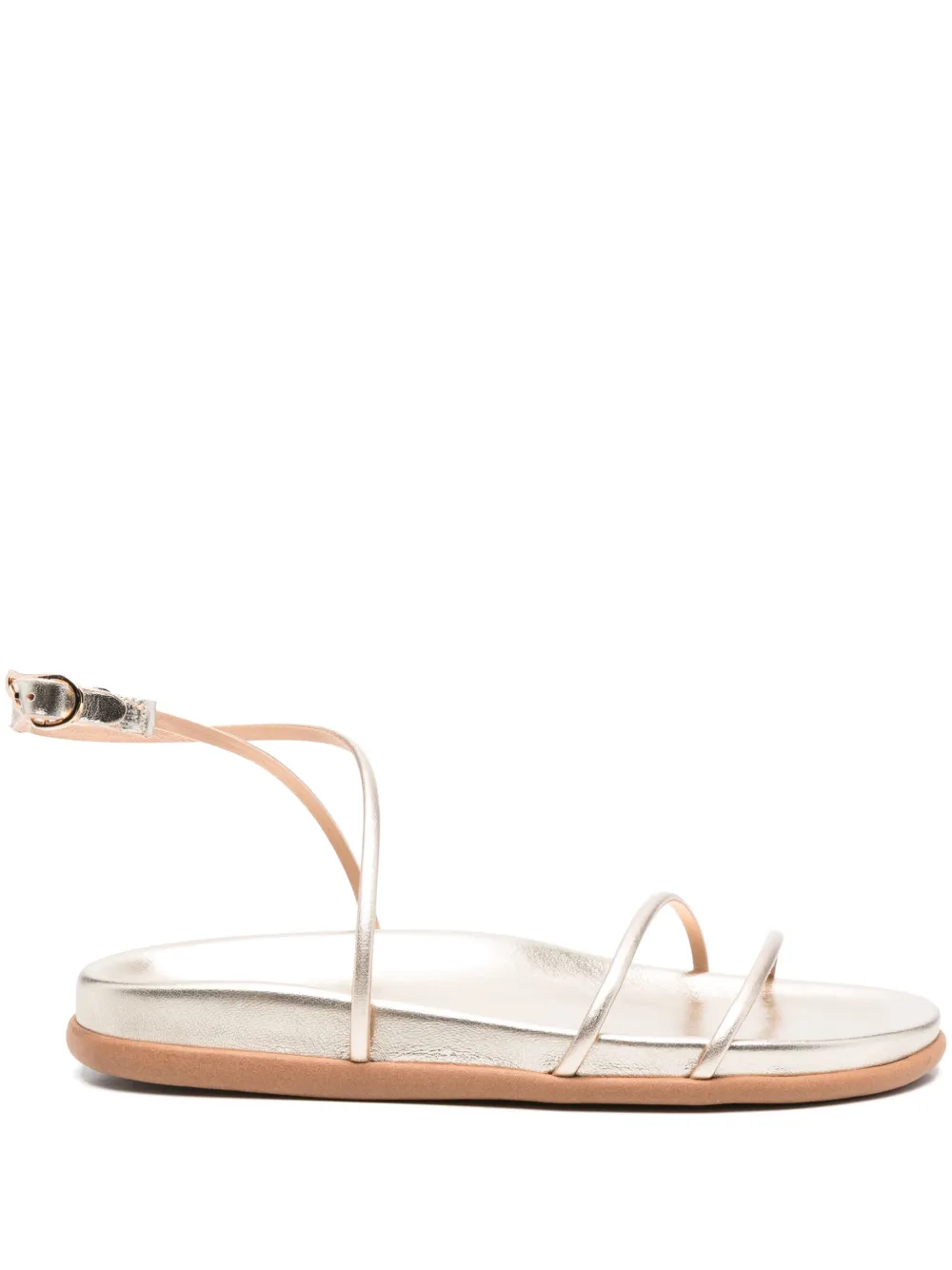 Босоножки с ремешком на щиколотке Ancient Greek Sandals, золотой