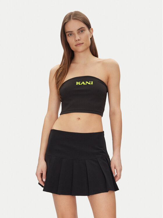 

Топ облегающего кроя Retro Bandeau 61310127 Karl Kani, черный