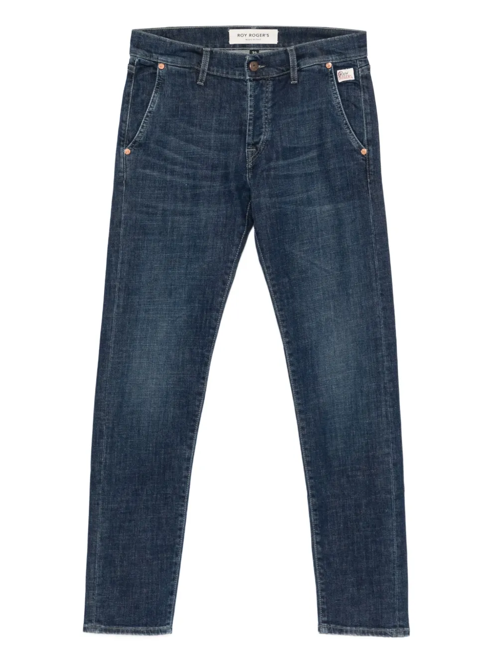 

Джинсы прямого кроя Roy Rogers, синий