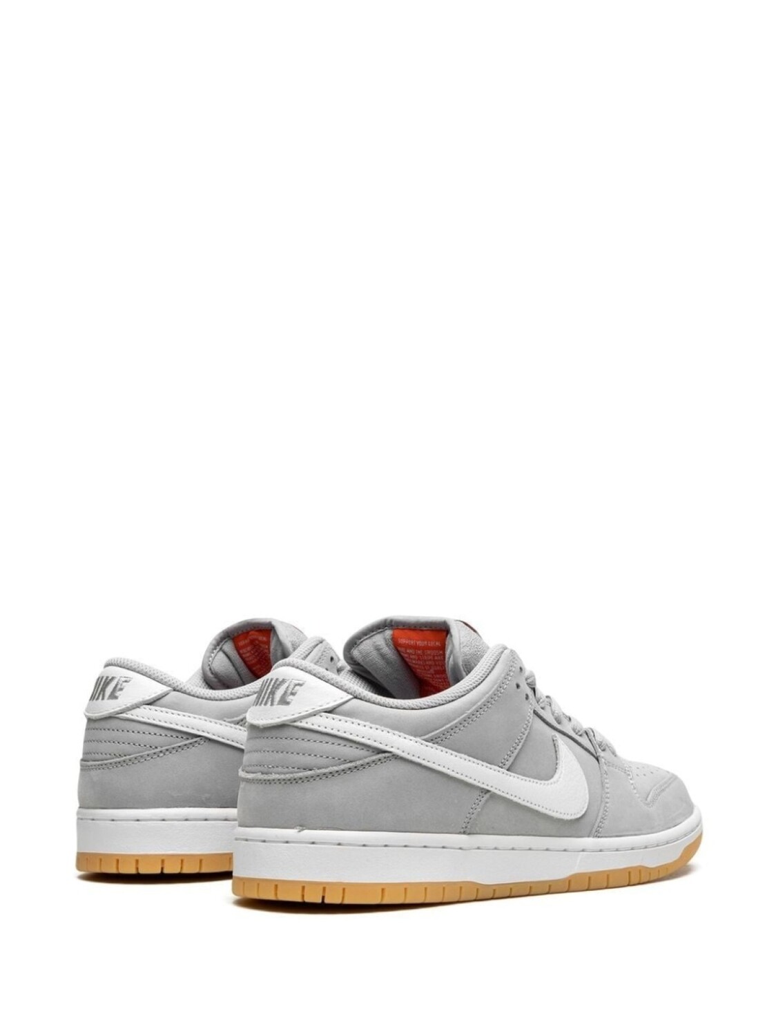 Кроссовки SB Dunk Low Pro Iso Nike, серый — фото 2
