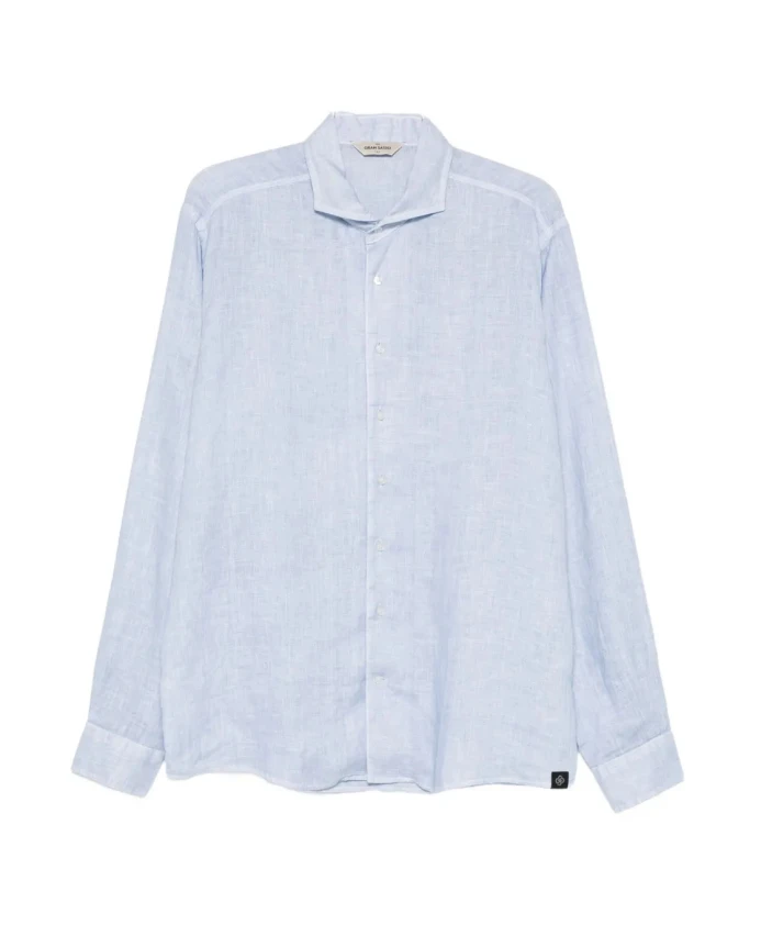 

Льняная рубашка Gran Sasso, синий