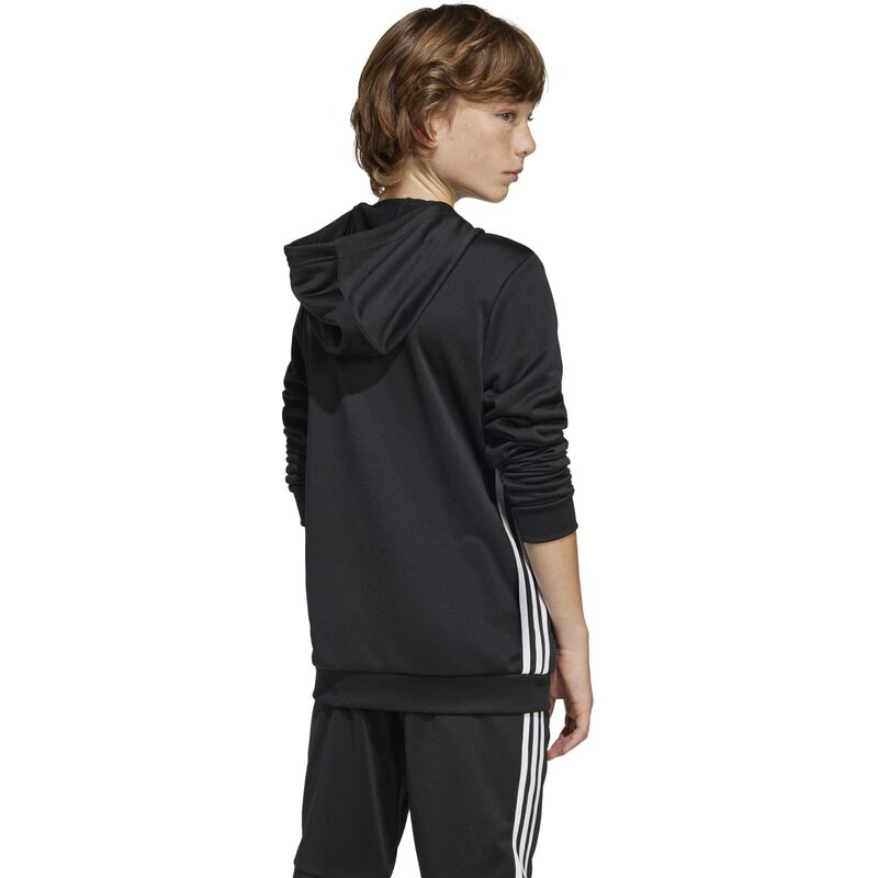 Толстовка с капюшоном Tiro 25 Essentials Kids Sweat Adidas, черный — фото 3