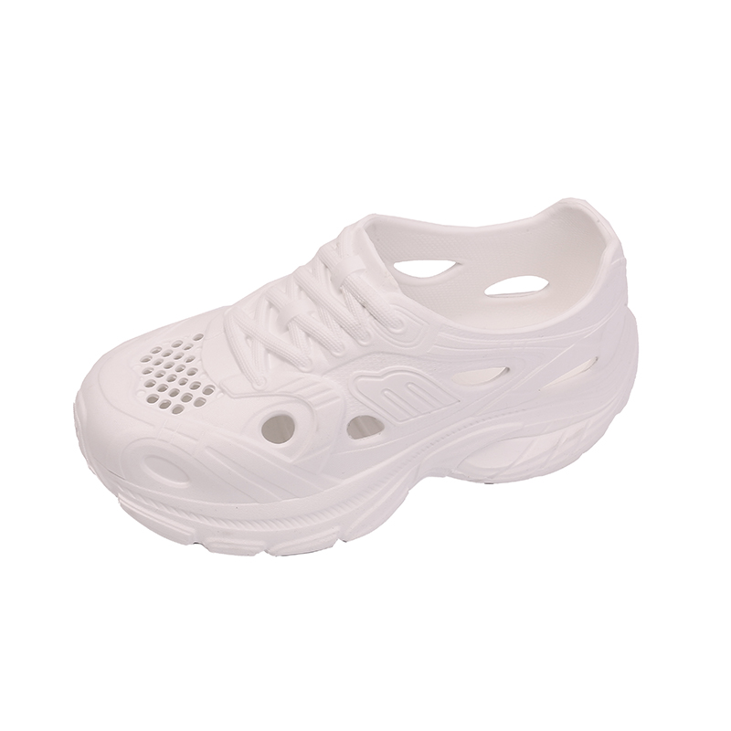 CariteSport Белые женские клоги, цвет White