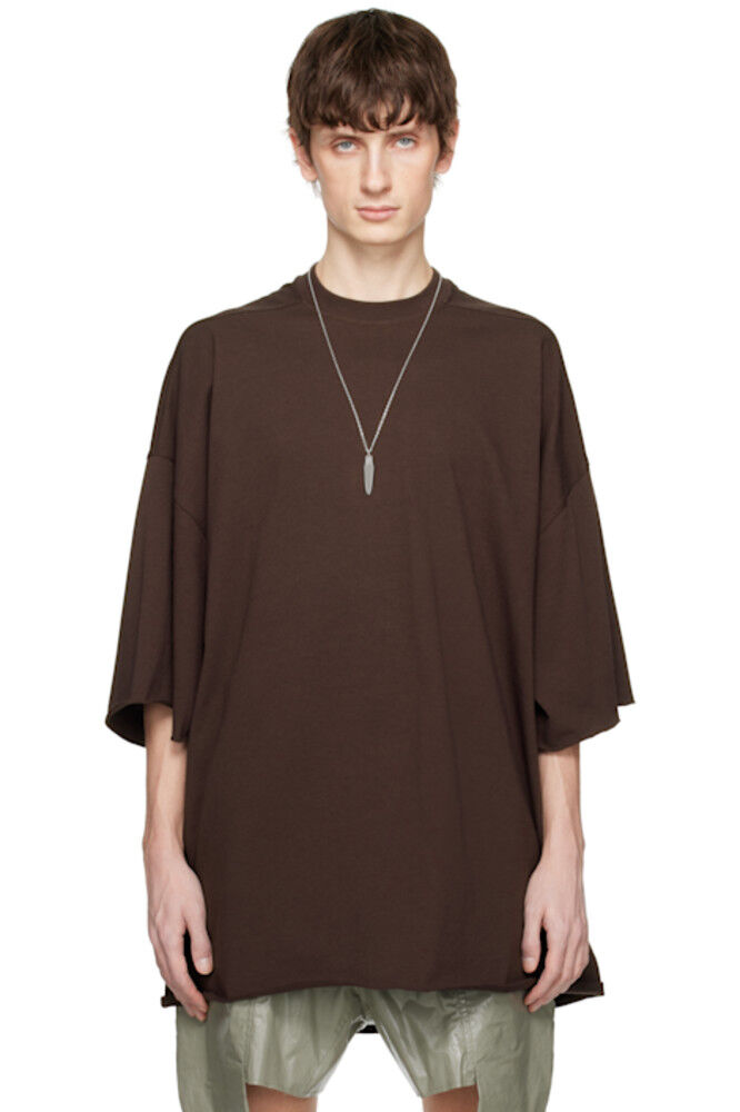 

Футболка коричневая Hollywood Tommy Rick Owens