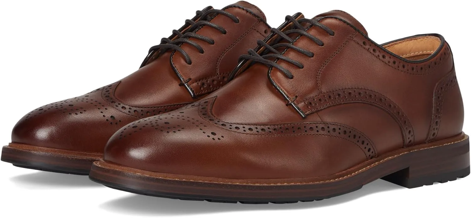 Мужские оксфорды Florsheim Anthem Wingtip, коричневый