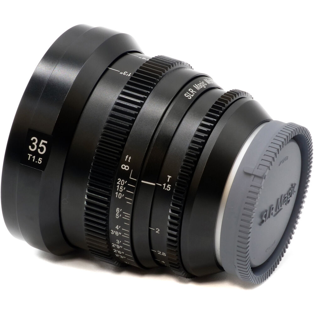 

Объектив SLR Magic MicroPrime CINE 35 мм T1.5 (APS-C/S35, Sony E)