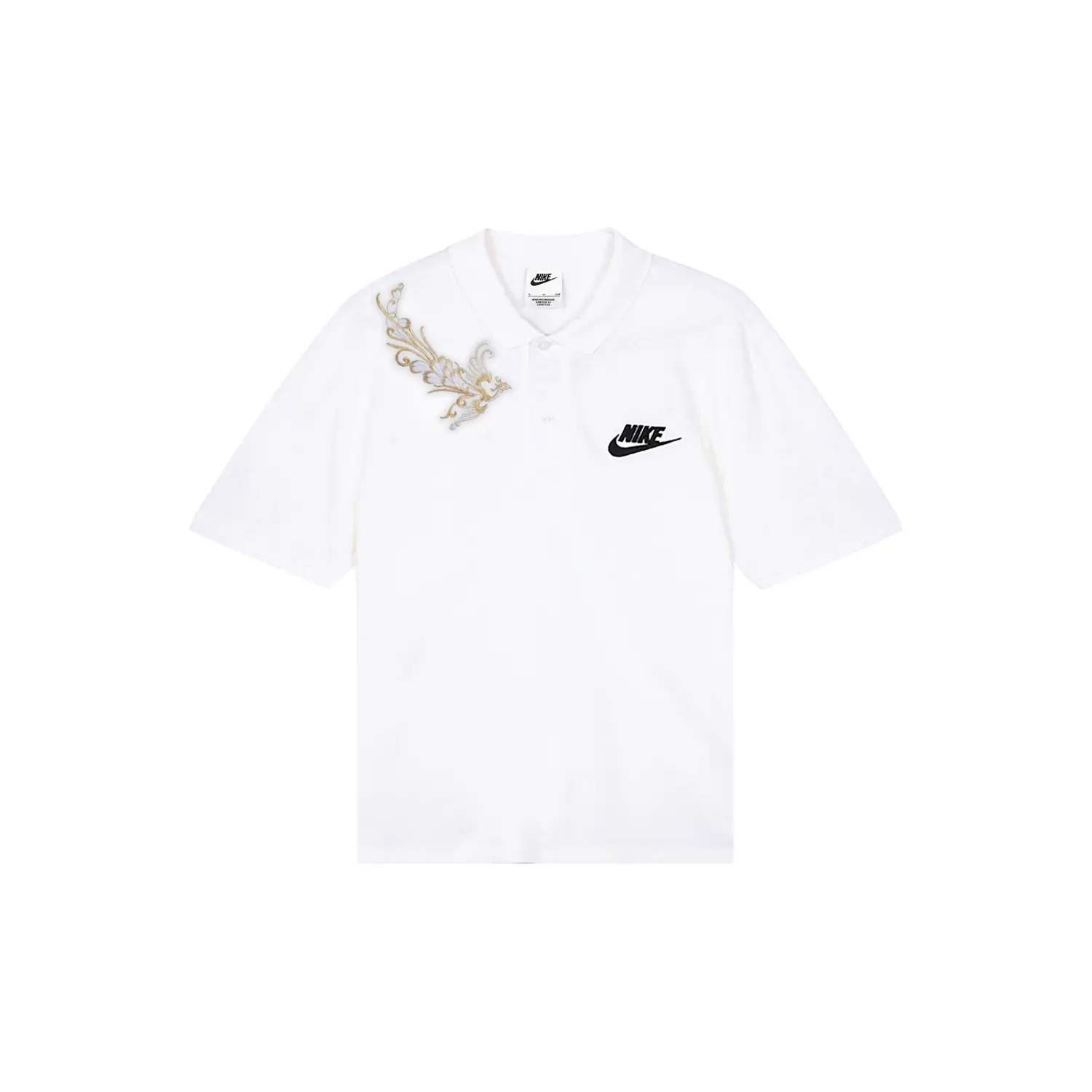 

Nike Белая поло для мужчин, Белый, Nike Белая поло для мужчин