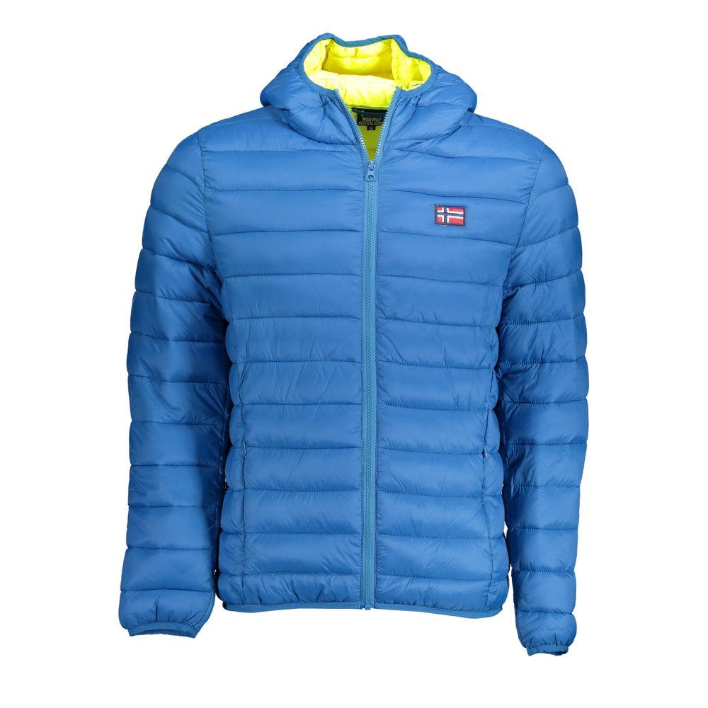 

Синяя куртка из полиамида Geographical Norway, синий