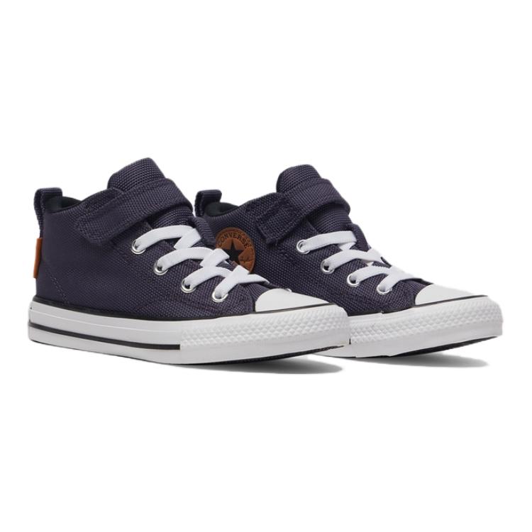 ALLSTAR Mid Top Детские Канвасовые Туфли Тёмно-Фиолетовые Детские Converse — фото 3