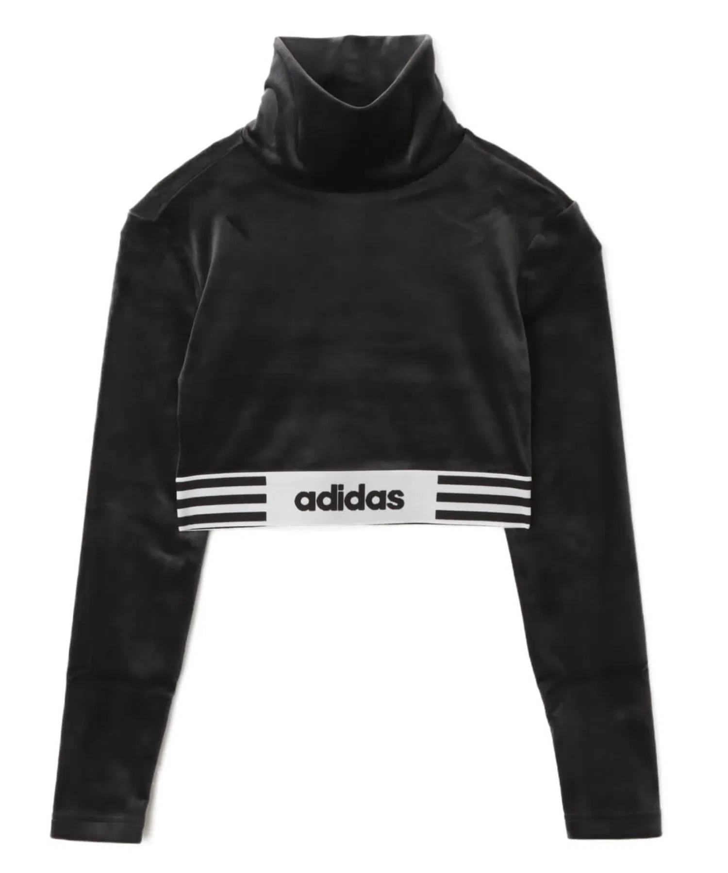 Женская футболка adidas WINTERIZED LS CROP TEE