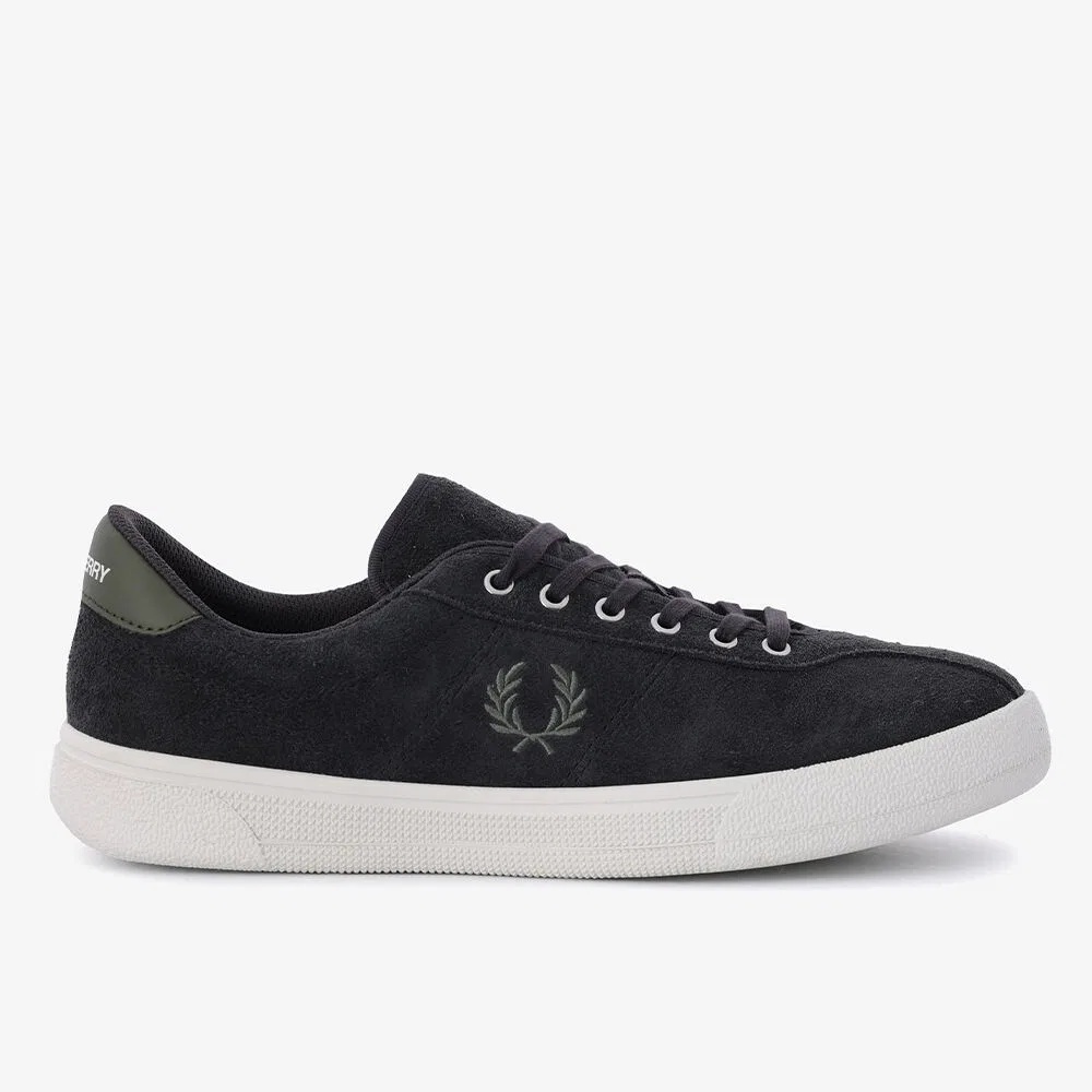 Мужские замшевые низкие кроссовки Tennis Shoe Anchor Grey от Fred Perry