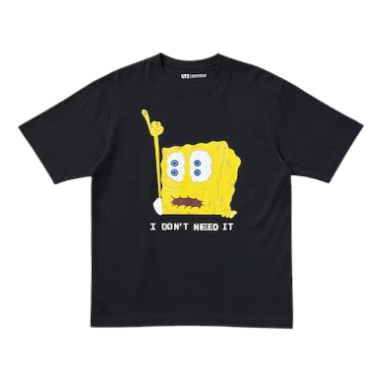 

Худи UNIQLO x Cactus Plant Flea Market Spongebob Squarepants T-Shirt 'Black'