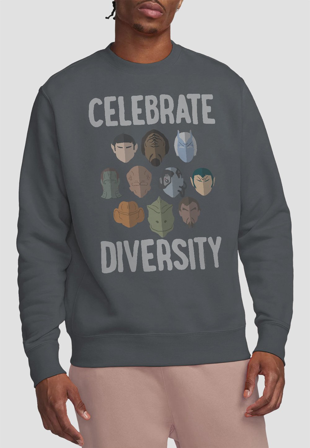 

Толстовка CELEBRATE DIVERSITY Cotton Soul, антрацит