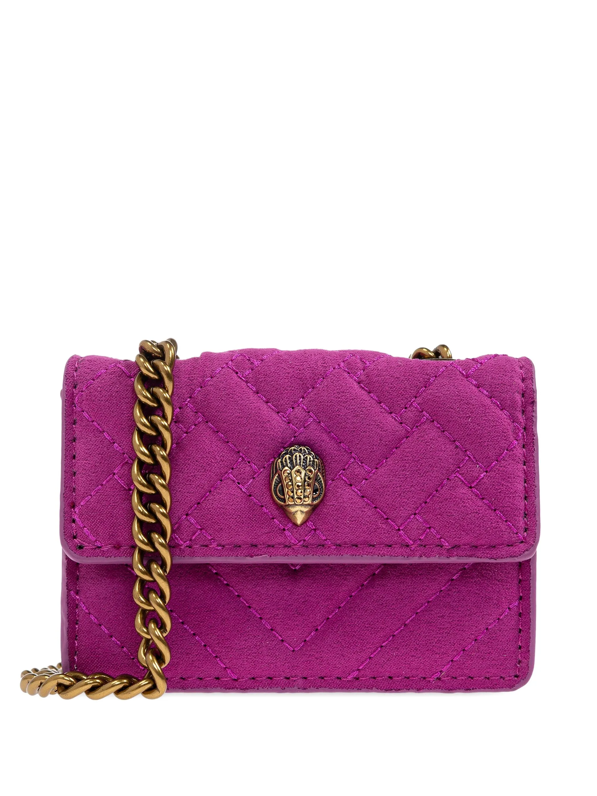 

Стеганая мини-сумка Kensington Kurt Geiger London, розовый