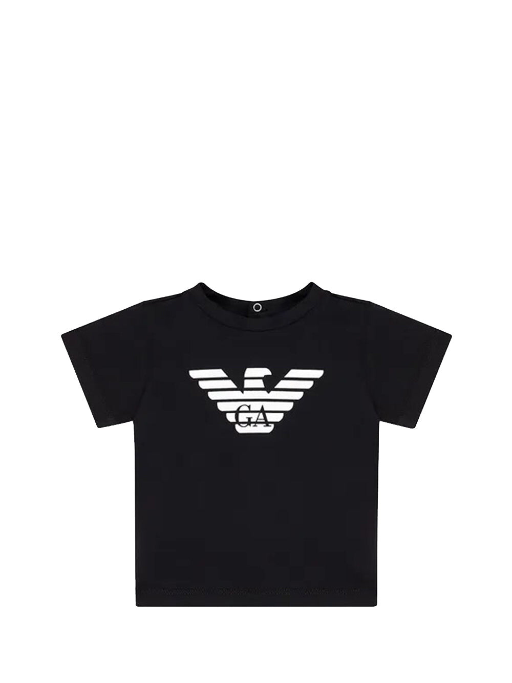 

Темно-синяя детская футболка Emporio Armani