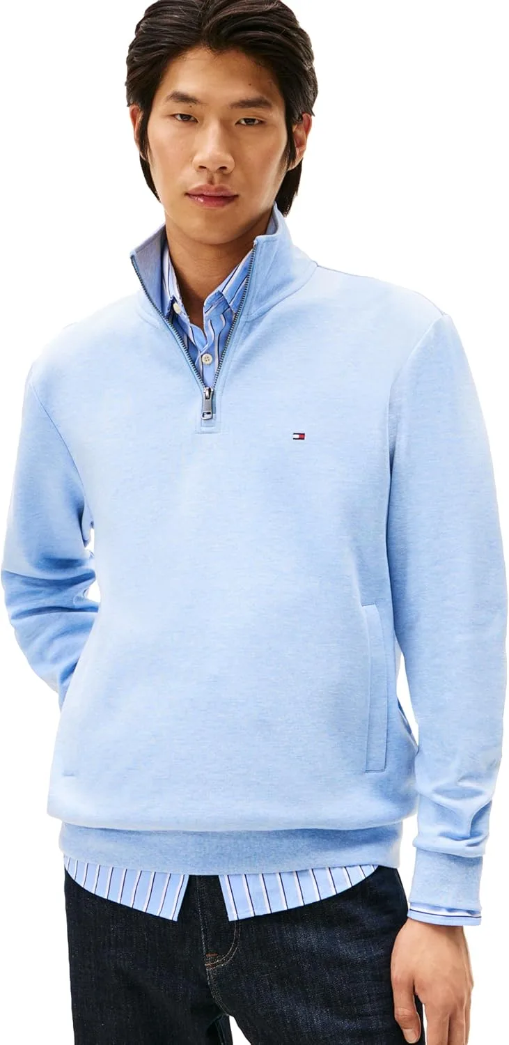 

Толстовка Tommy Hilfiger мужская Weight, 1/4 Zip