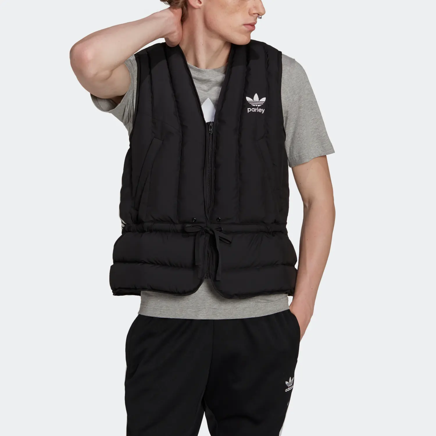 Жилет Adidas Originals Adicolor Vest (Gender Neutral), черный — фото 2