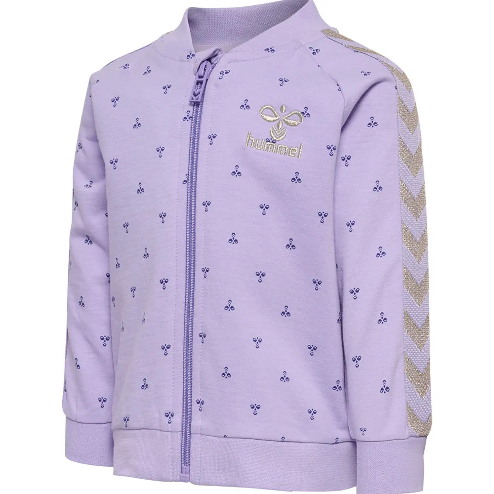 

Толстовка Hummel Beesy full zip, фиолетовый
