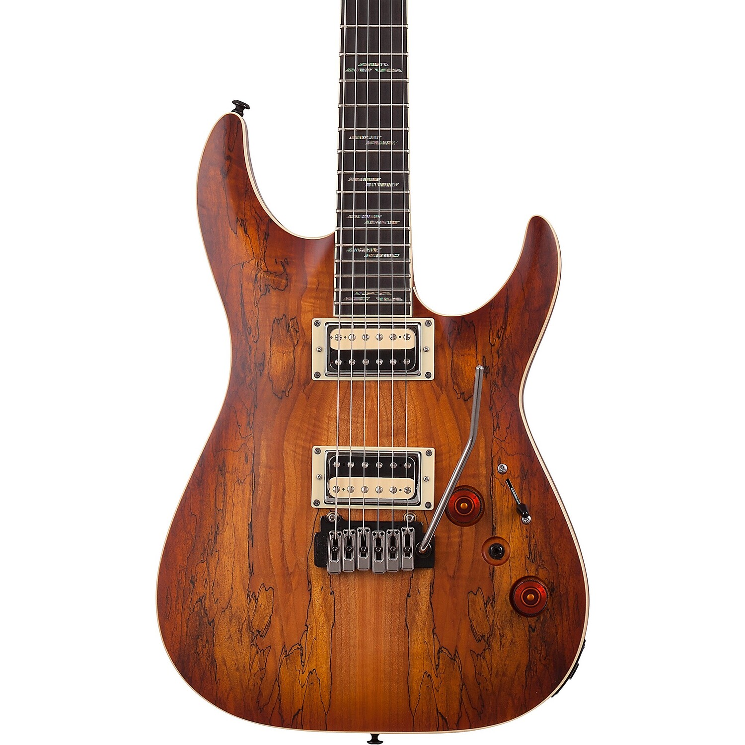 

Schecter Guitar Research C-1 Exotic Spalted Maple 6-струнная электрогитара Natural Vintage Burst