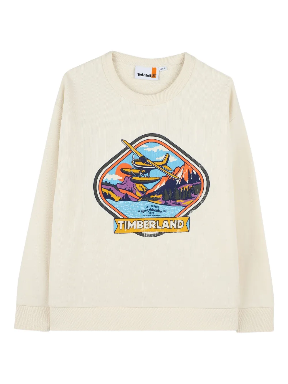

Толстовка с принтом Timberland Kids, нейтральный