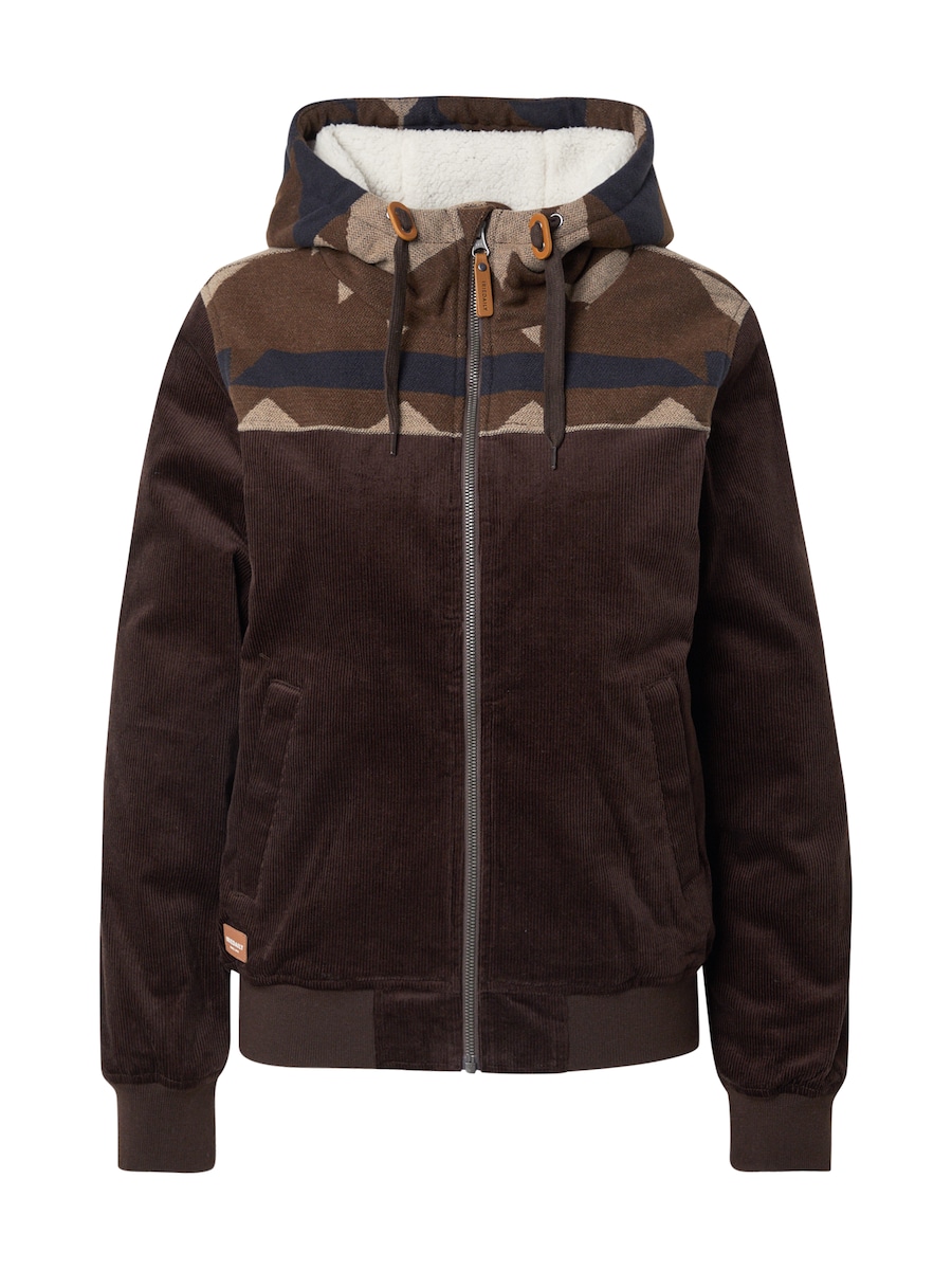 

Зимняя куртка Iriedaily Indi Spice, коричневый/капучино/темно-коричневый