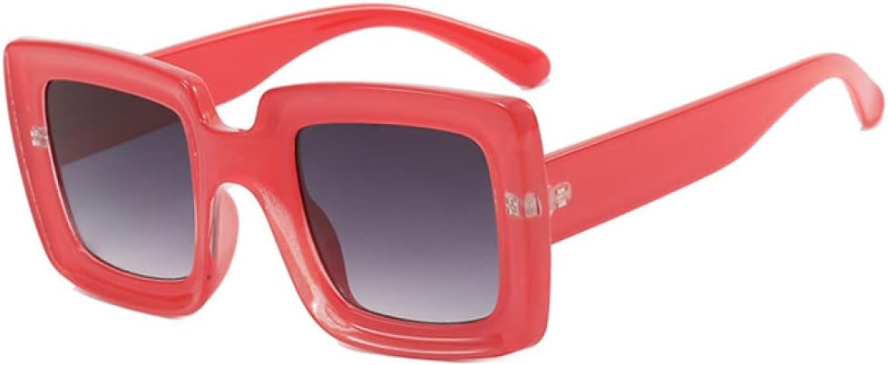 

MUTYNE Роскошные солнцезащитные очки в большой квадратной оправе для женщин и мужчин, модные винтажные дорожные солнцезащитные очки большого размера для женщин, Orange Gray