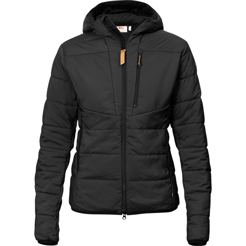 

Женская утепленная куртка с капюшоном Keb Fjallraven, черный