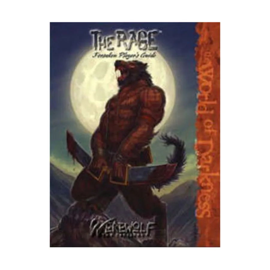 

Rage - Player's Guide (POD, Black & White), Werewolf - The Forsaken, твердый переплет